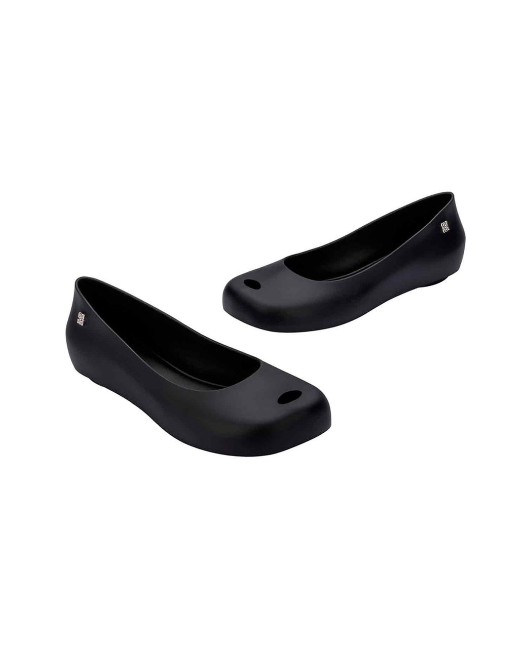Melissa Black Nova Ultragirl Ballet Flats