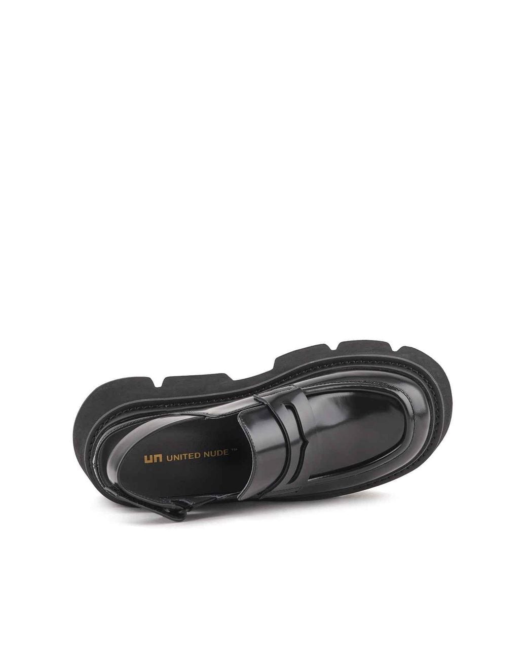 United Nude Black Stomper Loafer