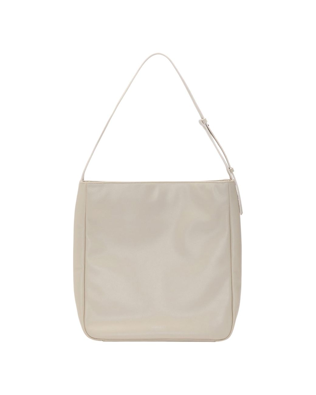 MARHEN.J White Roxy Vegan Leather Square Shoulder Bag