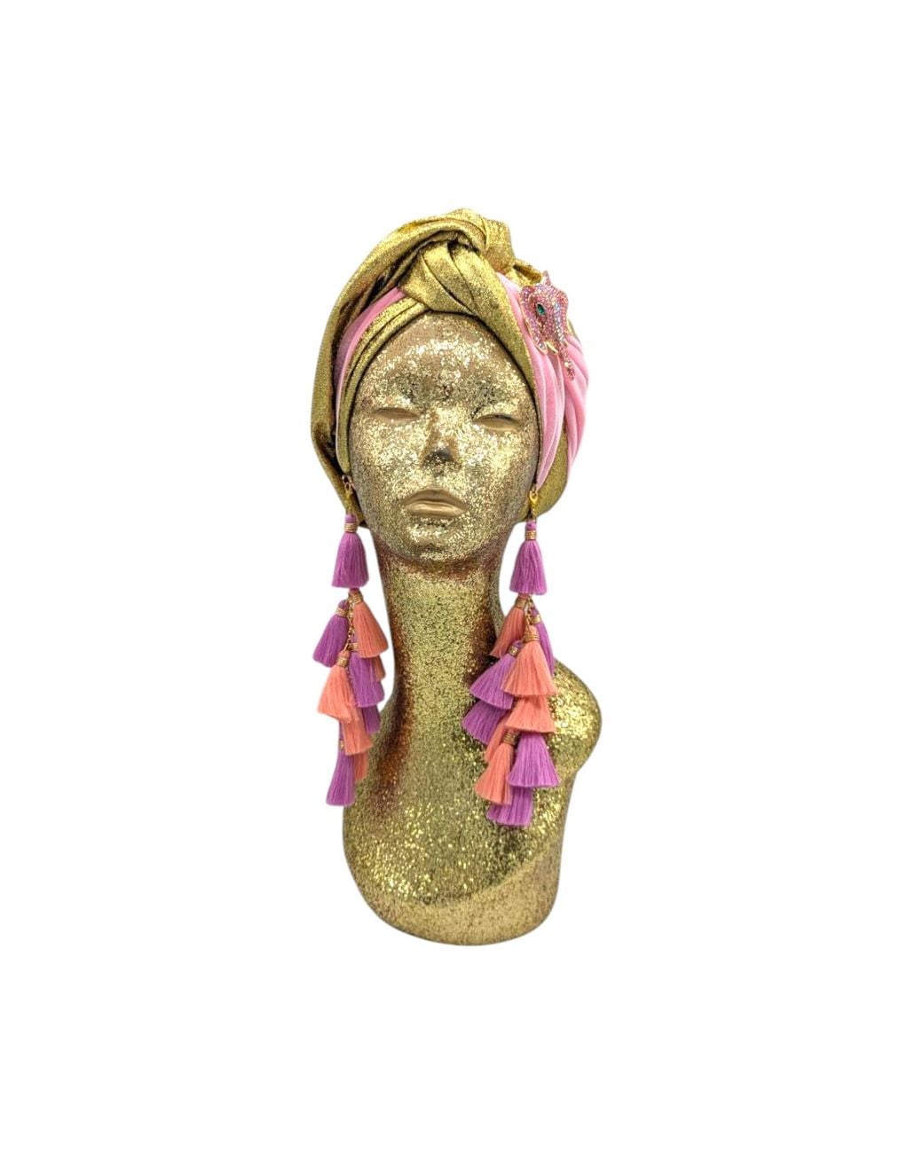 Julia Clancey Yellow Snazzy Fondant Nellita Chacha Turban