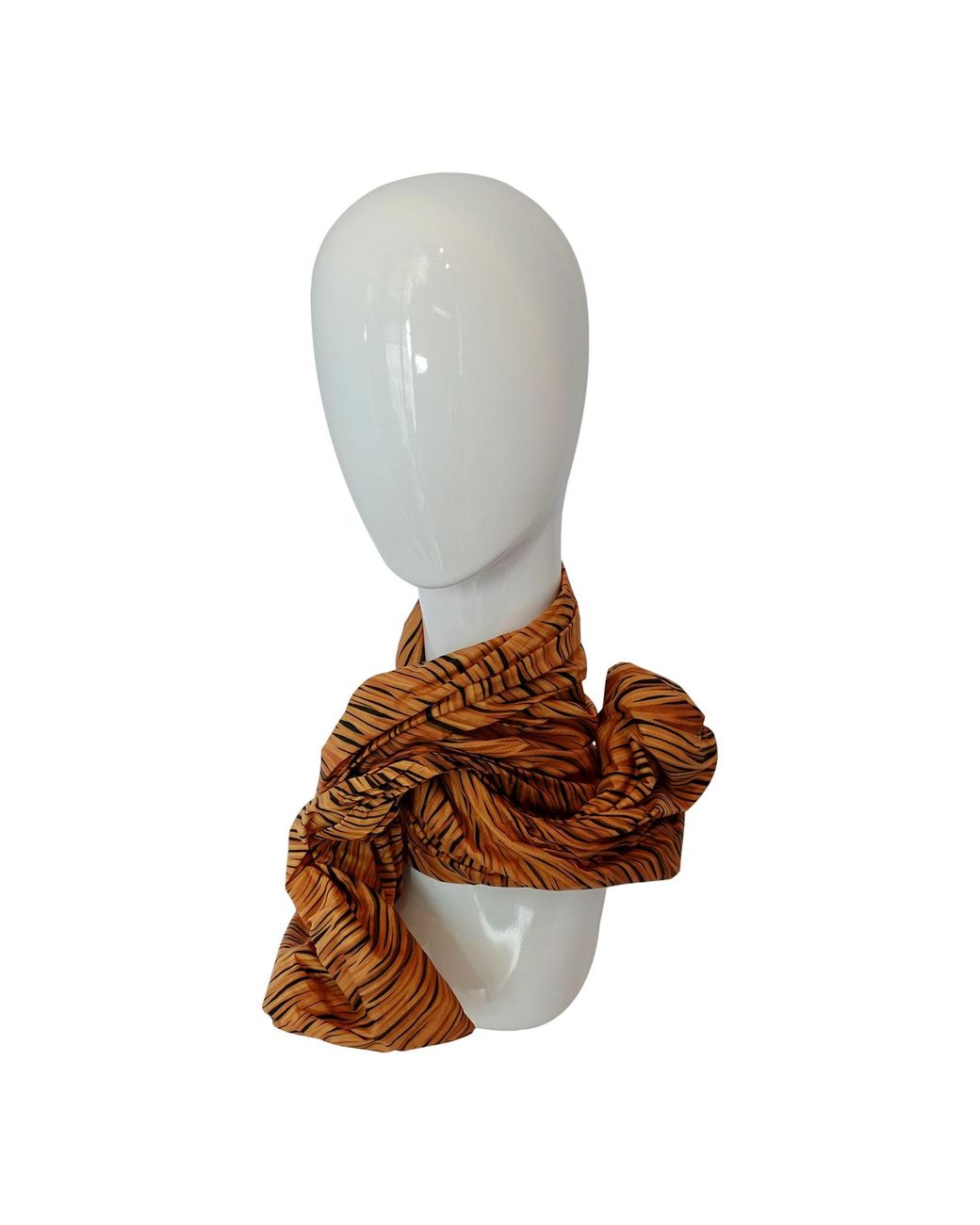 Romer Millinery Brown Twisturban Turban Ginger Faux Coiffure