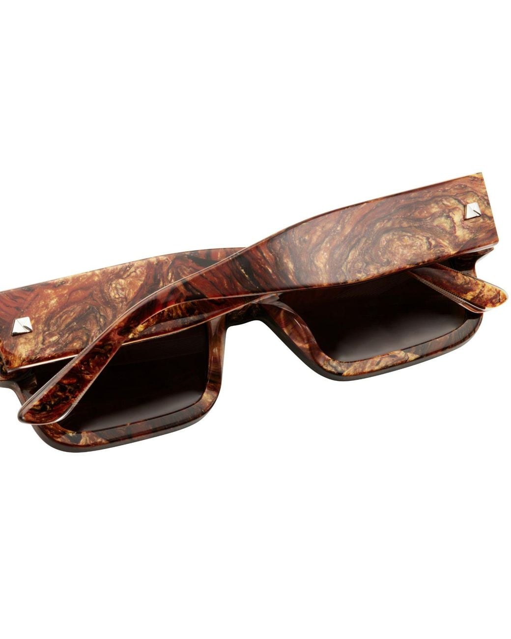 The Avantguard Brown Vetiver Golden Tort Sunglasses