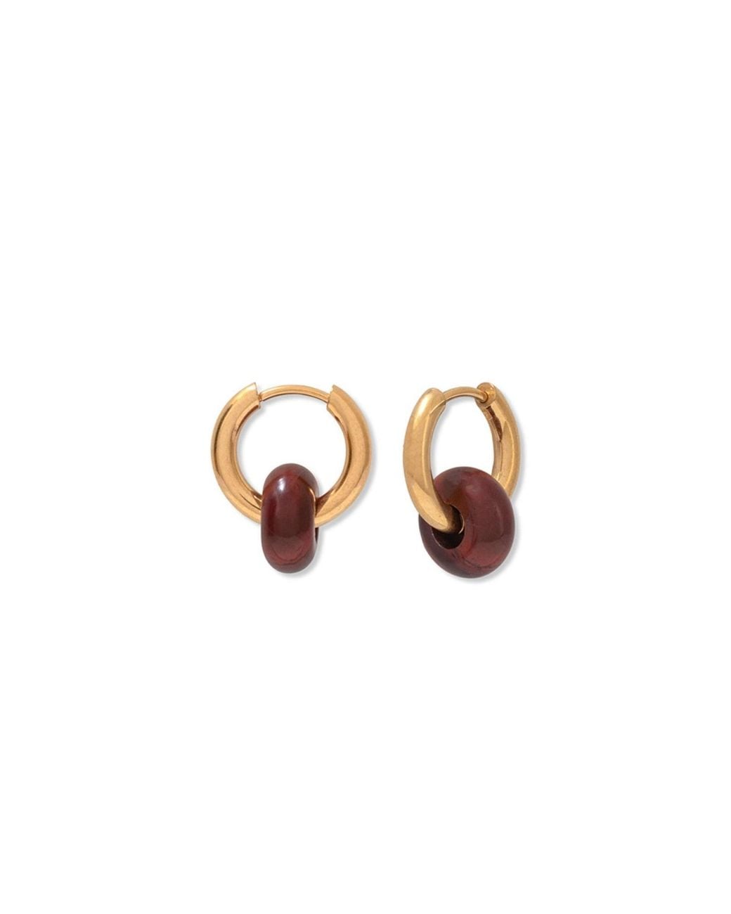 A Weathered Penny Multicolor Jasper Hoops