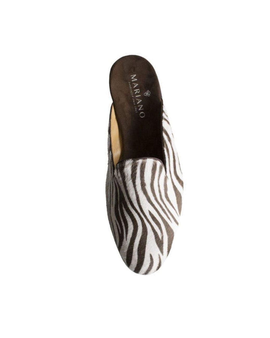 Mariano Shoes Black Pony Slipper for men