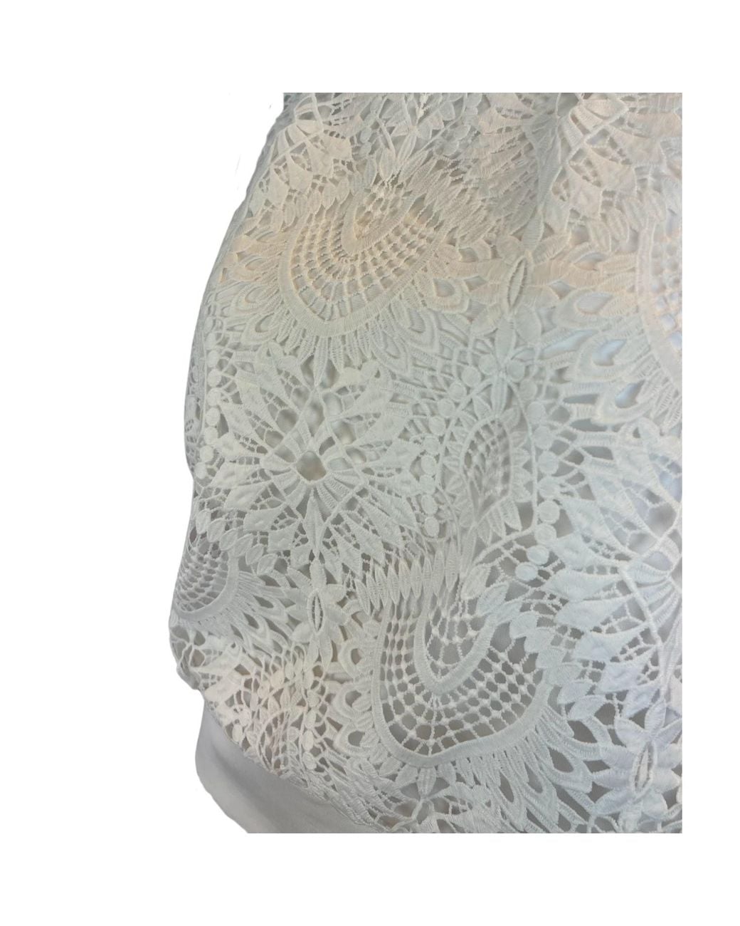 SNIDER White Flora Top