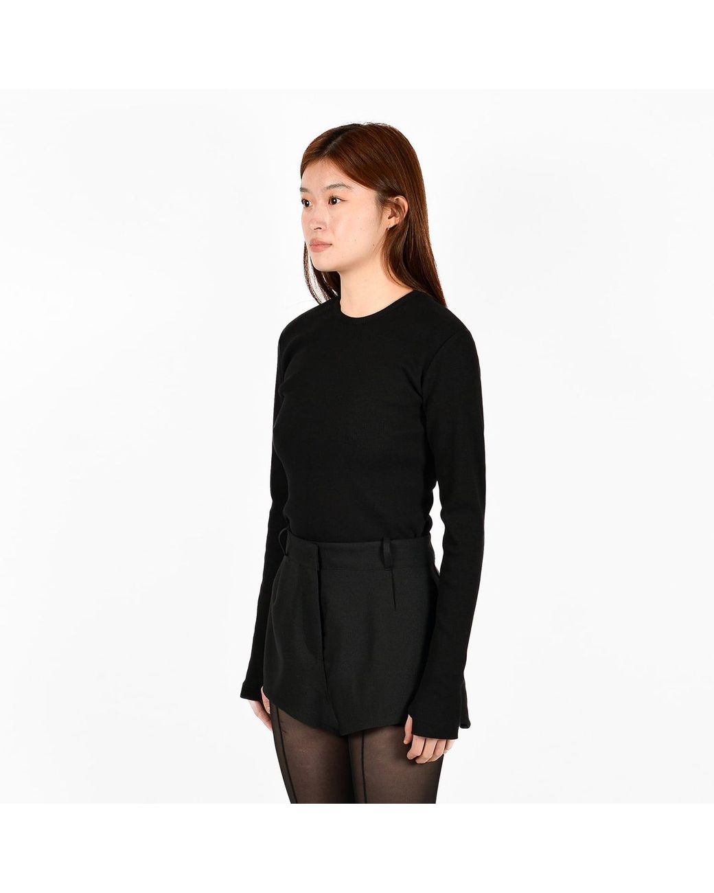 Ioana Ciolacu Black Neptune Blouse