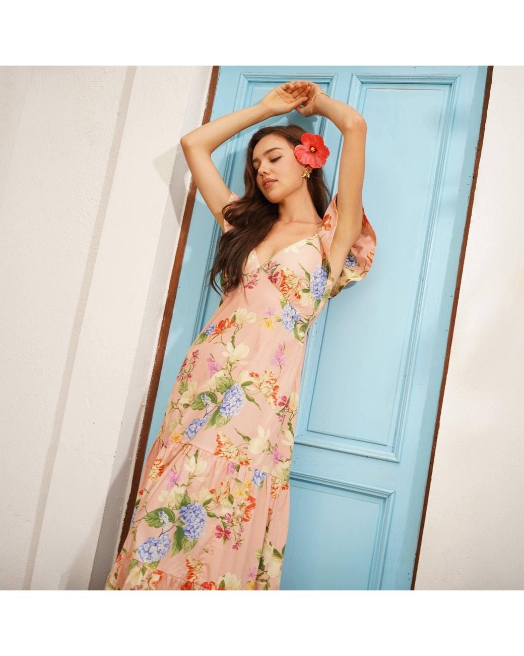 Yumi Kim Pink Gia Maxi Dress