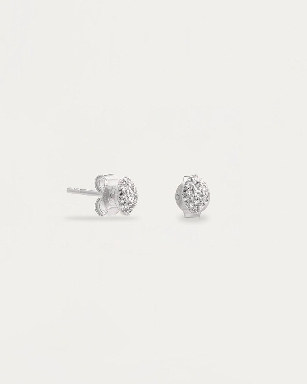 Stone Fruit Metallic Pit Studs
