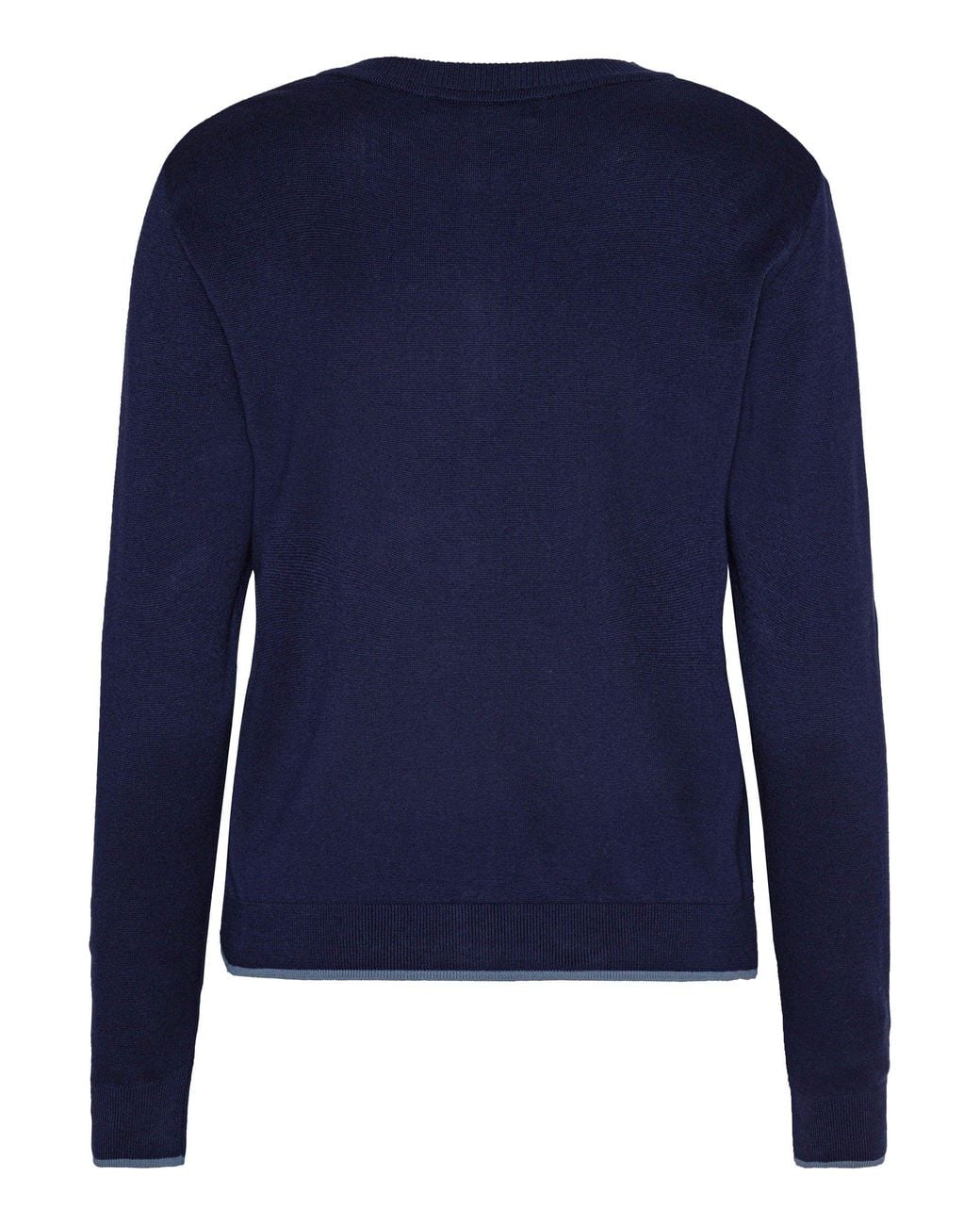GROBUND Blue Rine Knit Cardigan