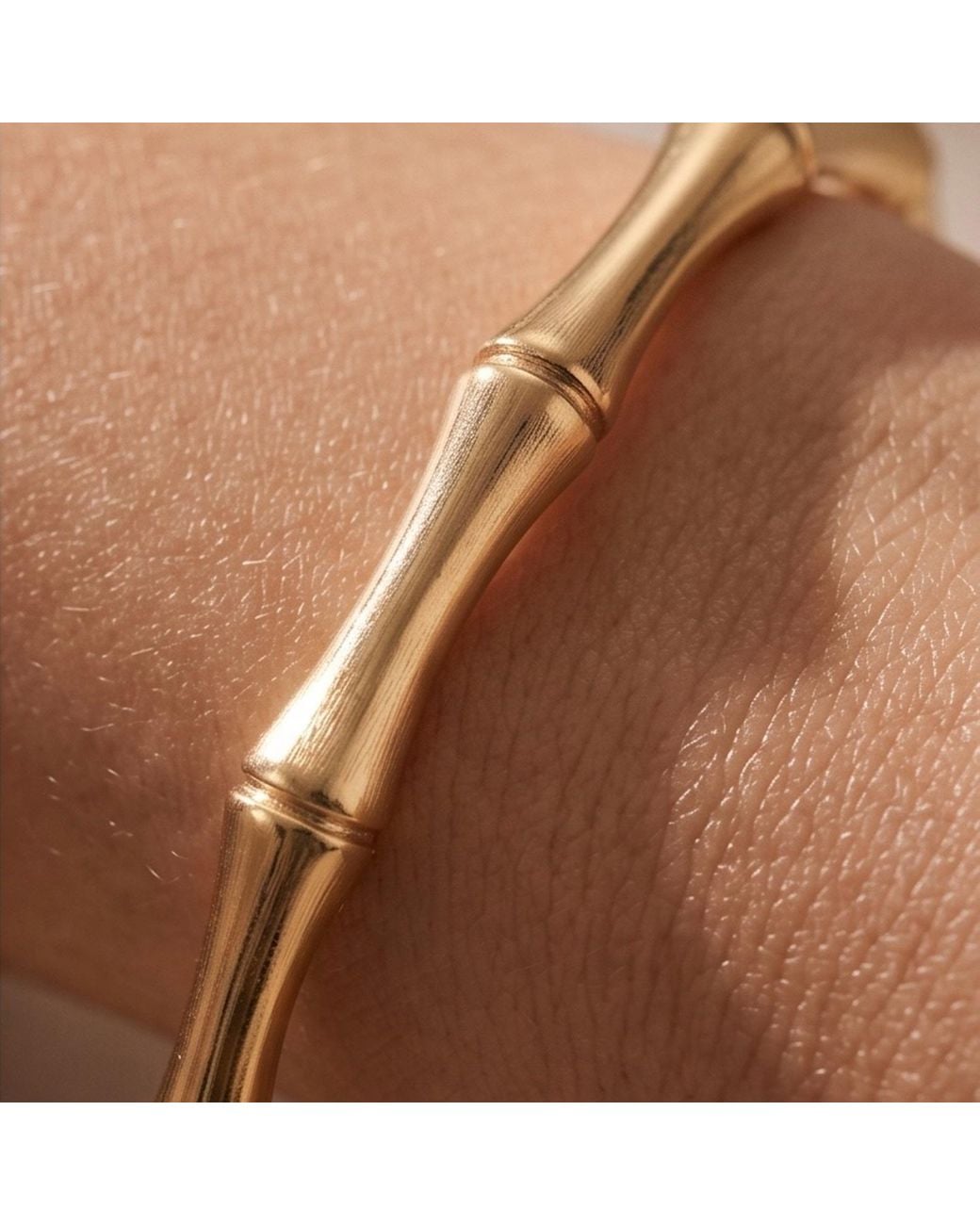 Divine Aria Metallic The Bamboo Handmade Bangle Indian Tarnish Free