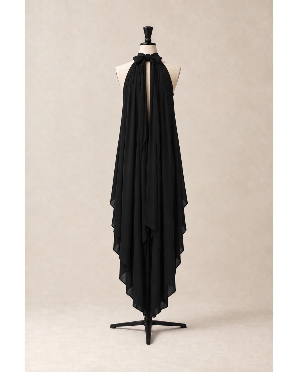 The Ethos Studio Black Vignette Dress