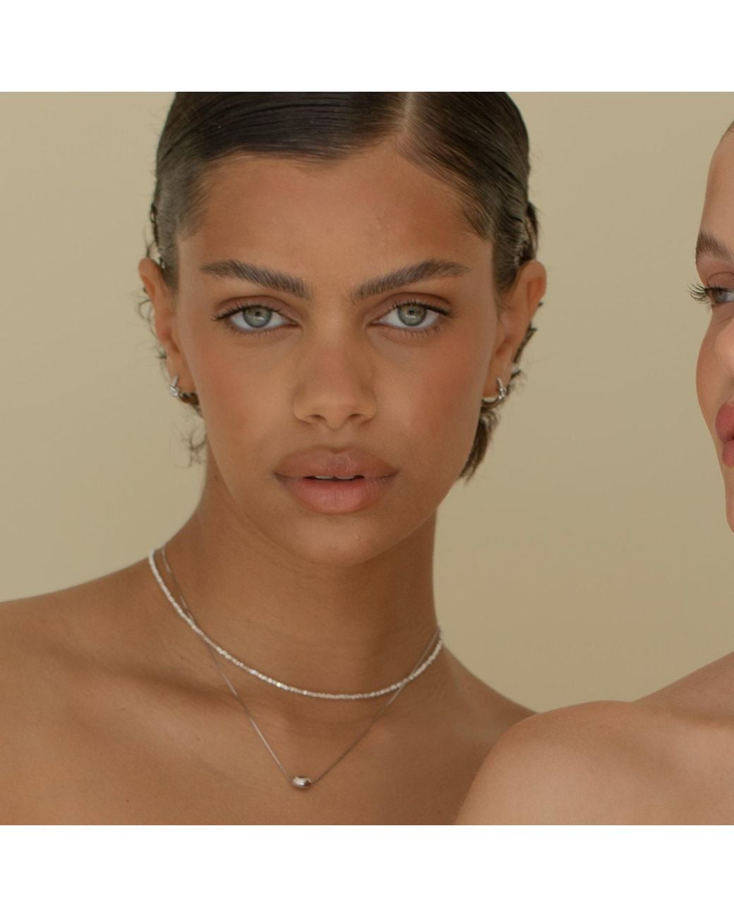 Arctic Fox & Co. Metallic Knots Hoop Earrings