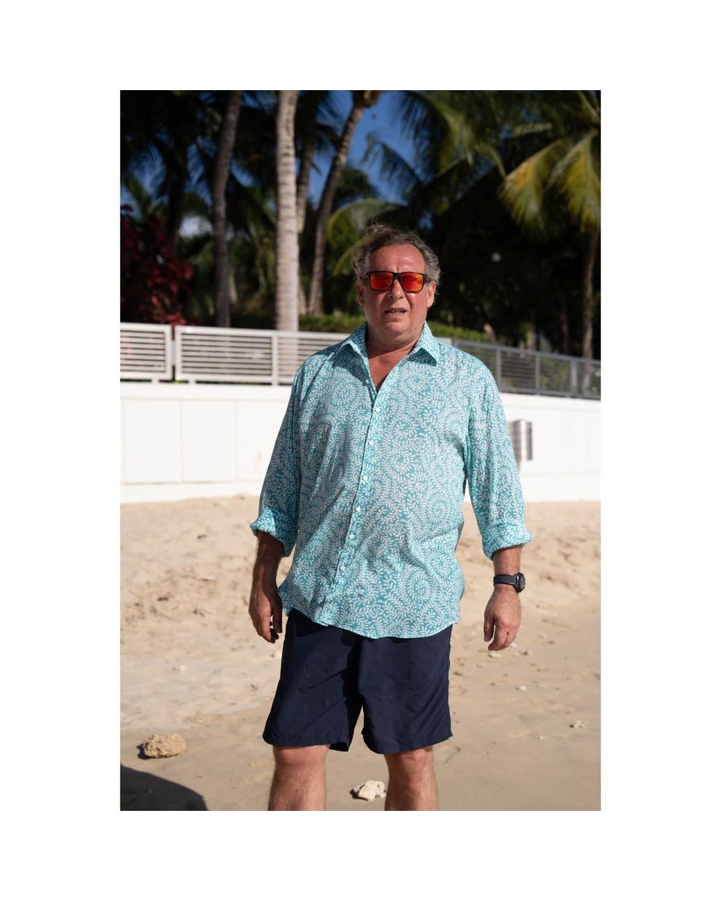 Jago's Tribe Blue Ocean Drift Shirt for men