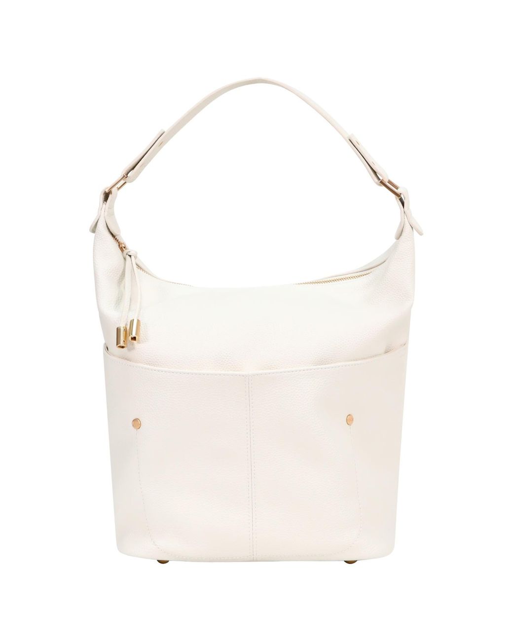 Storm White Aphrodite Slouch Shoulder Bag
