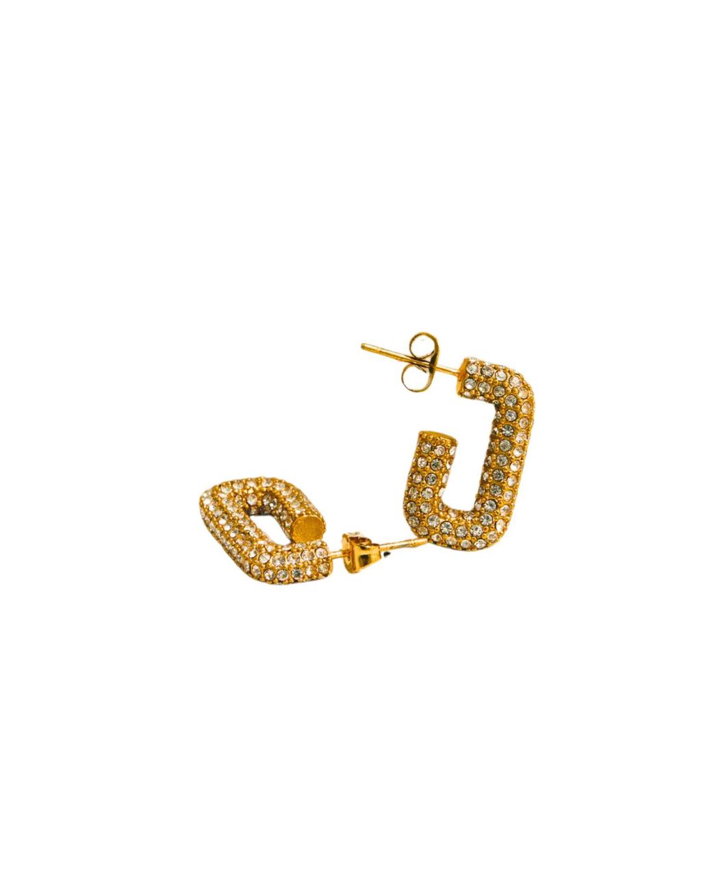 Mulgaro Metallic Stella Earrings