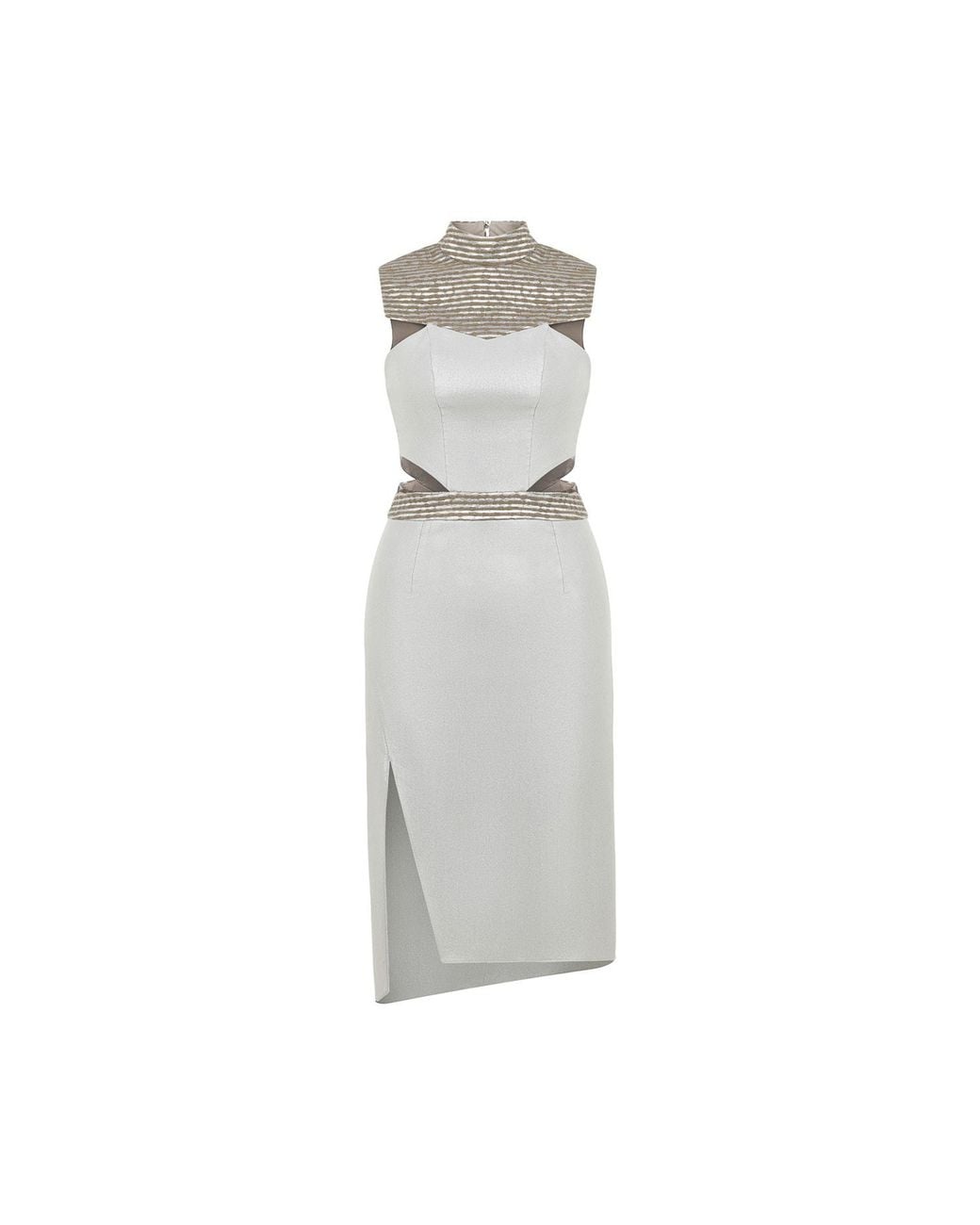 Saint Ones Gray Argentis Dress