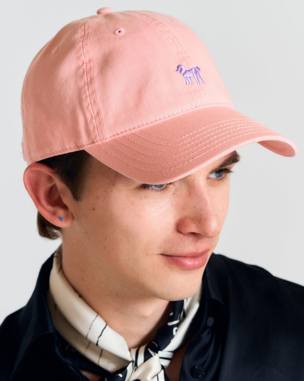 Lost Pattern Pink Pan Pan Baseball Cap