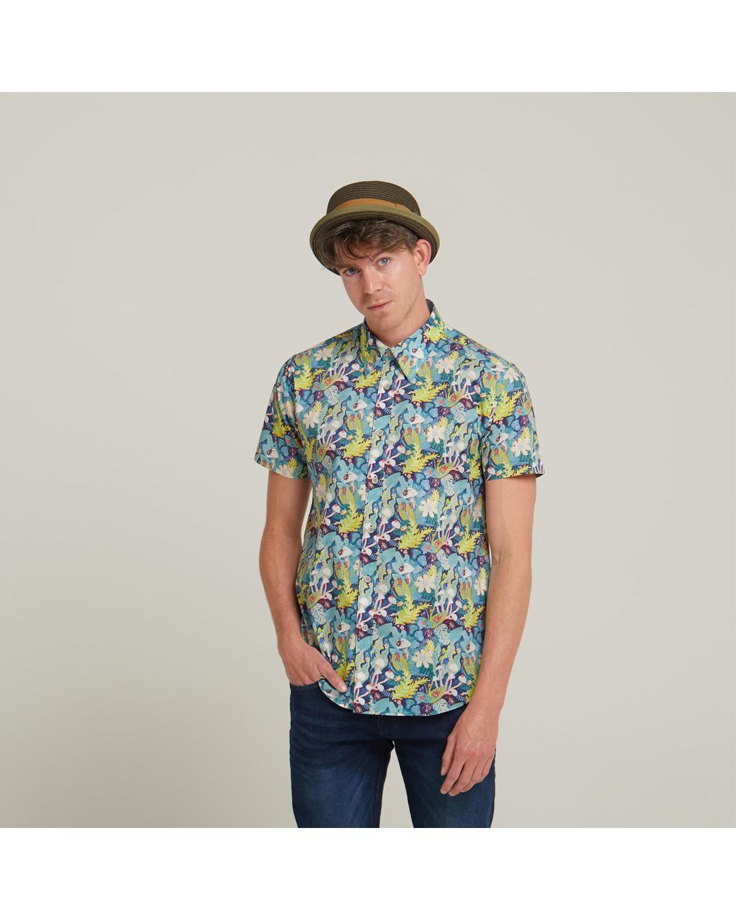 Dasmarca Hats Green Dasmarca Rico Summer Telescope Crown Lightweight Breathable Rude-Boy Mod Porkpie Hat for men