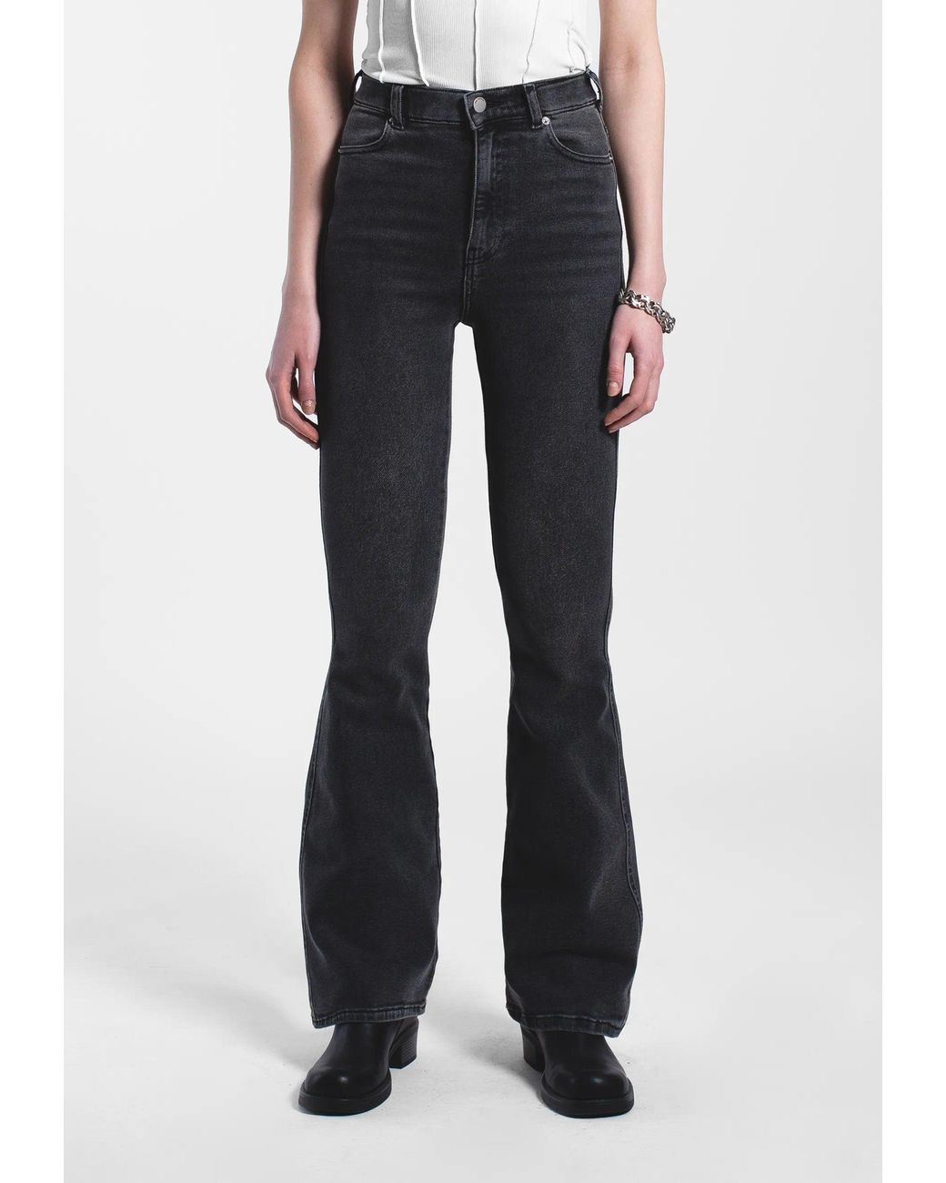 Dr. Denim Blue Moxy High Flare