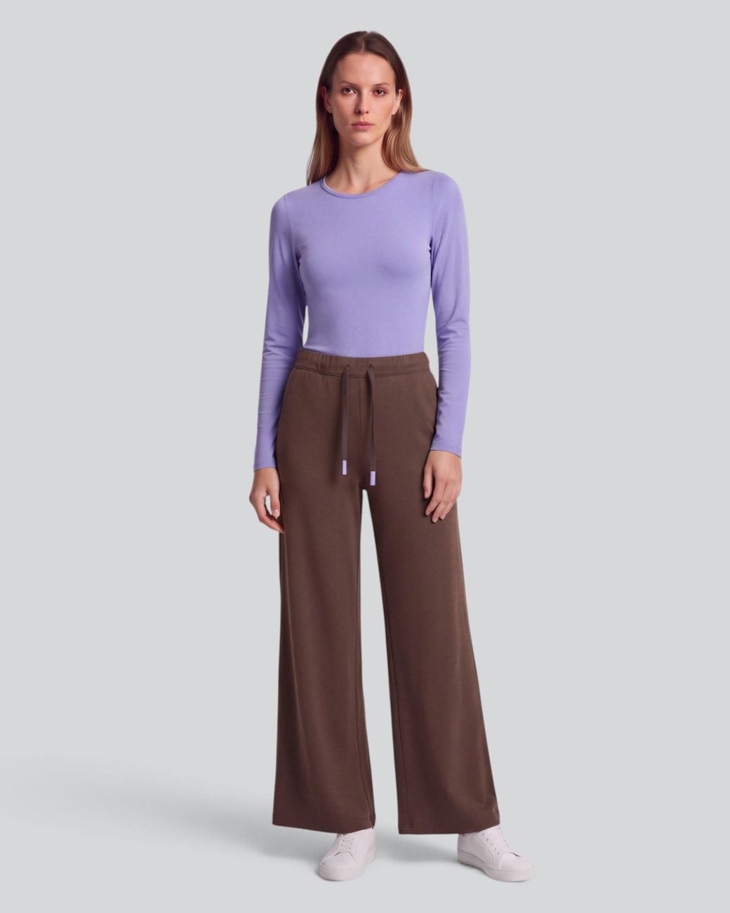 Lords of Harlech Sanchez Brownie Stretch Knit Drawstring Pant