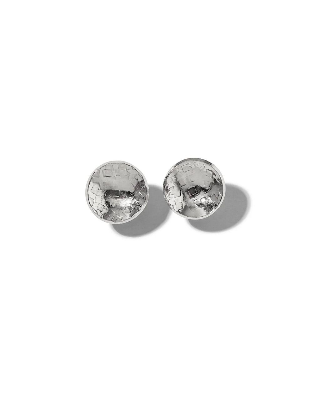 Jaredjamin Metallic Buttercup Textured Stud Post Earrings