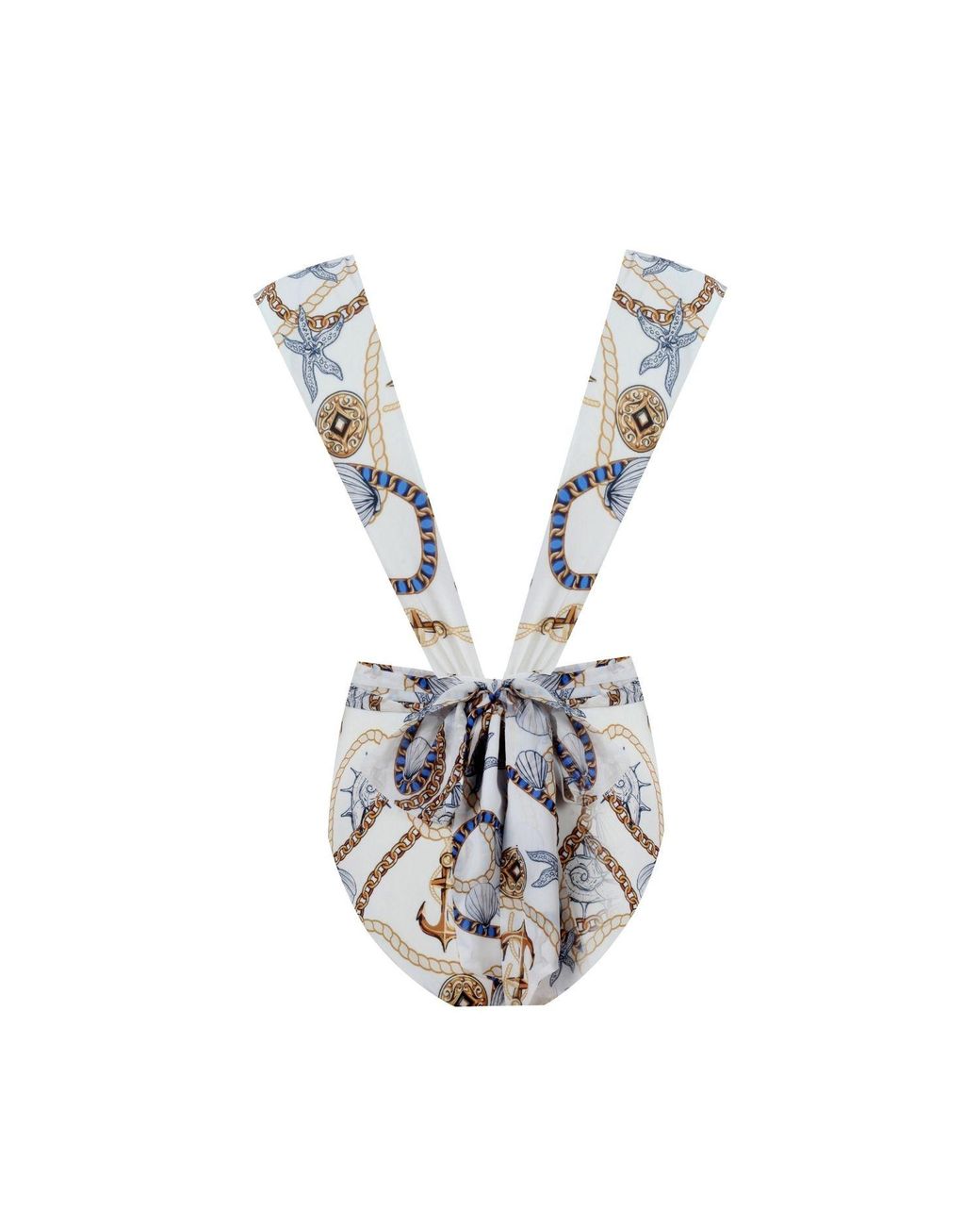 Nur Karaata Blue Palma Tropezienne Swimsuit
