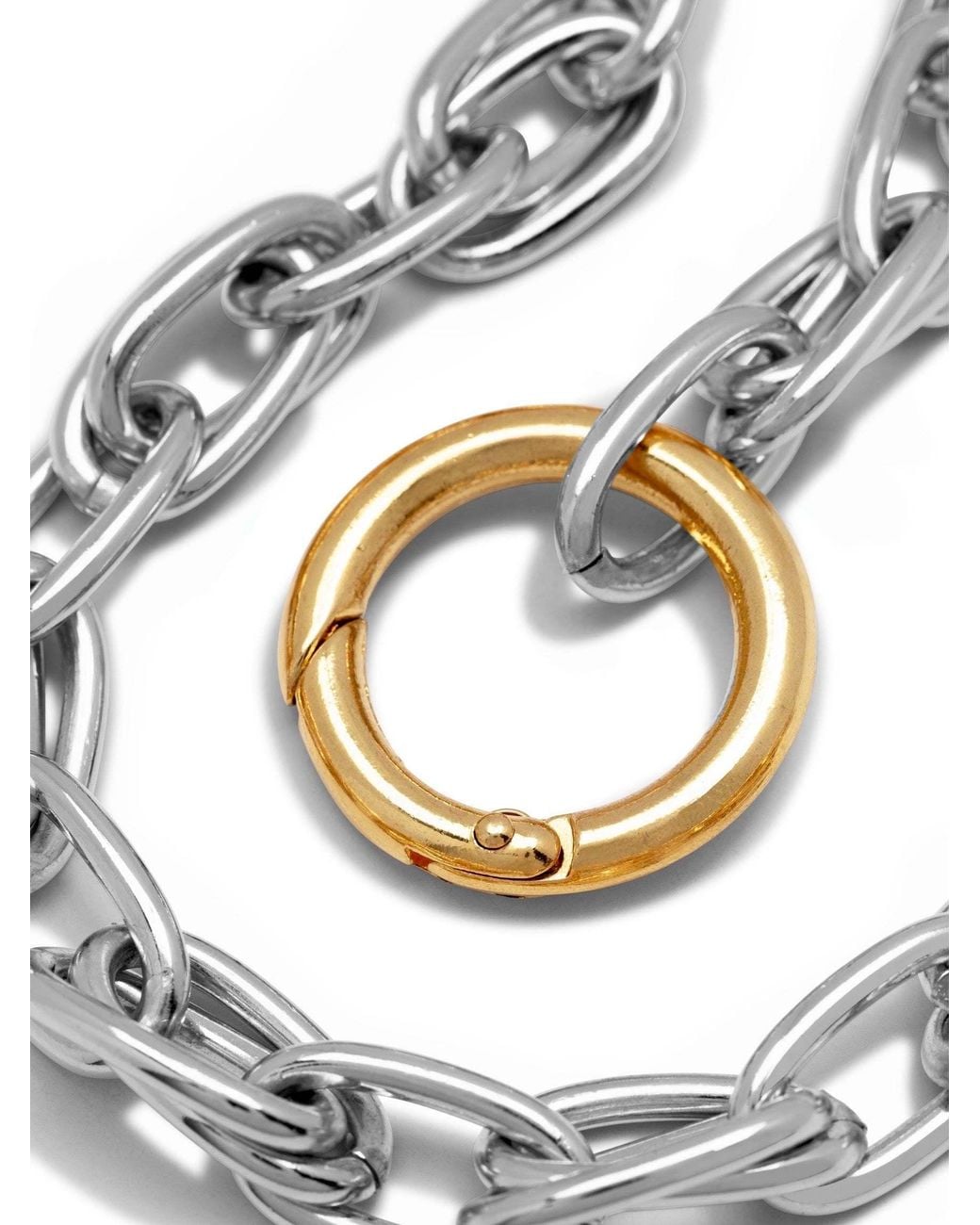 Jaredjamin Metallic Two Tone Everly Every-Other Necklace