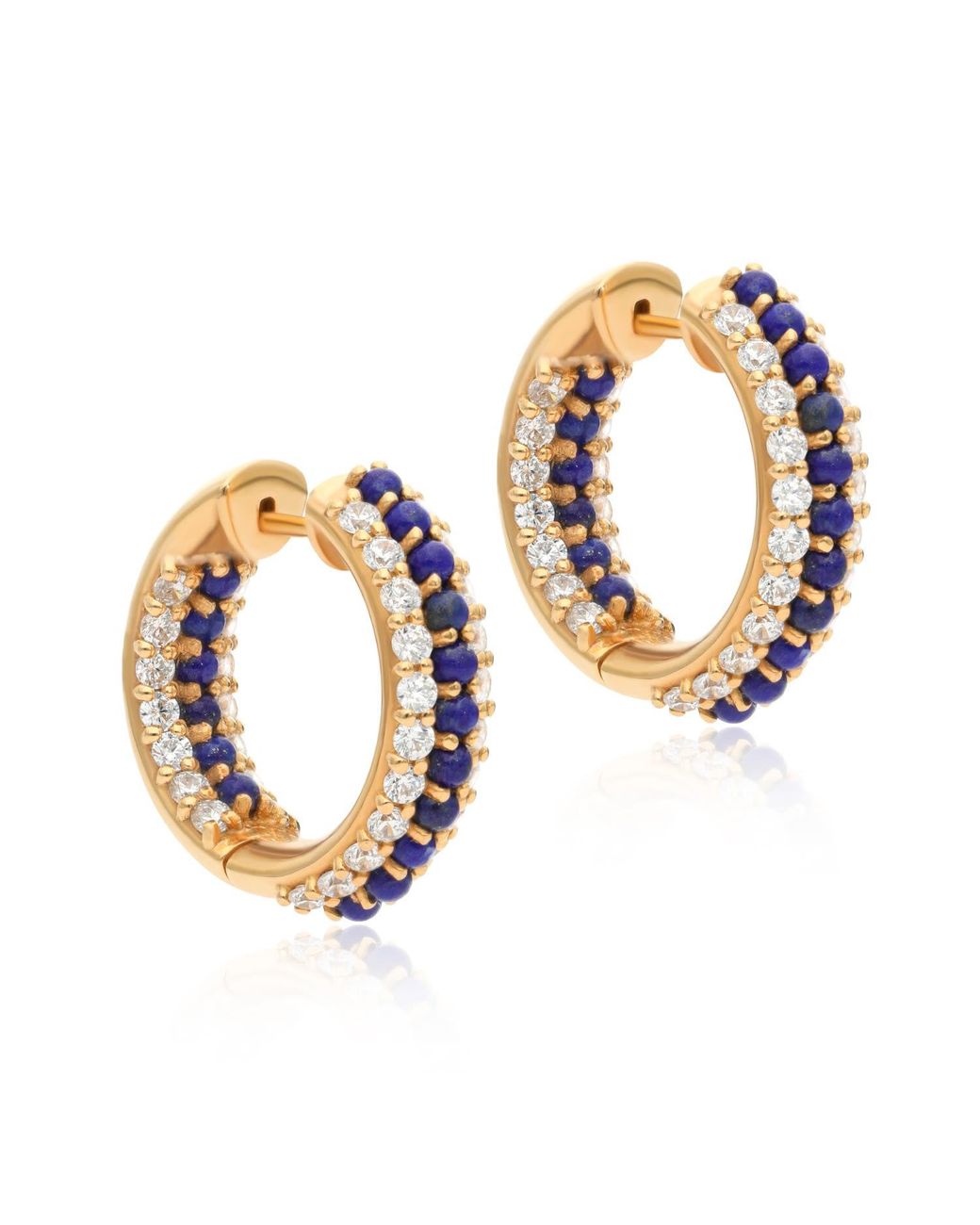 Preeti Sandhu Metallic Summer Sparkle Hoops