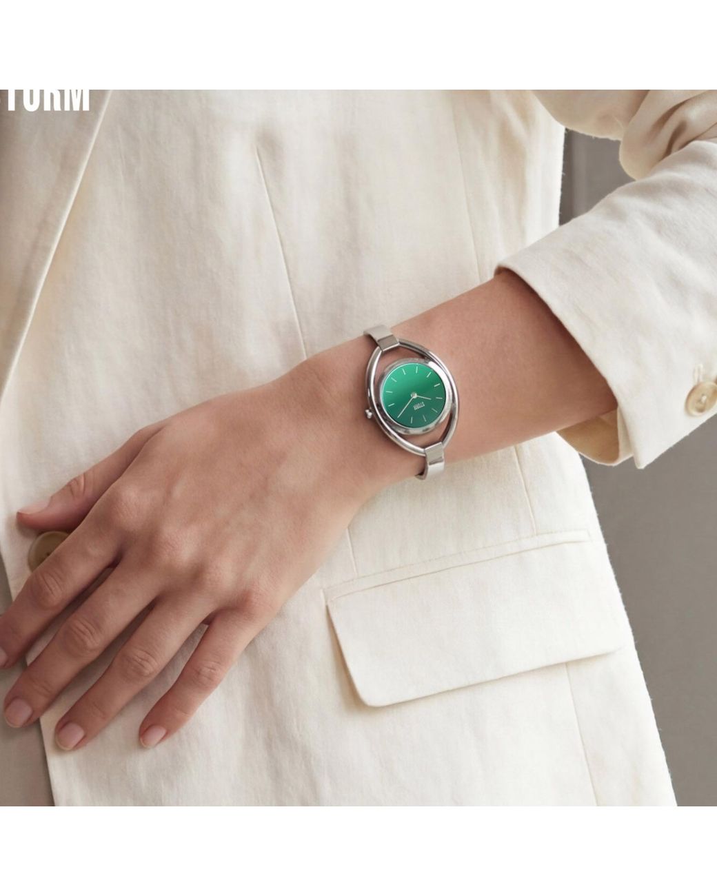 Storm Green Orlena Lazer