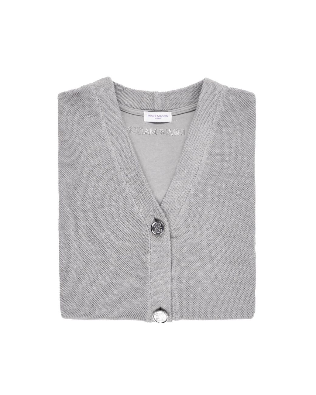 Mimhi Maison Gray Rosie Cardigan