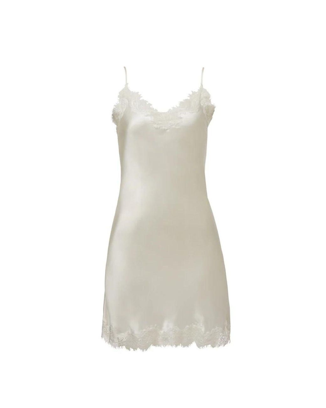 SAINTED SISTERS Gray Scarlett Ivory Chemise