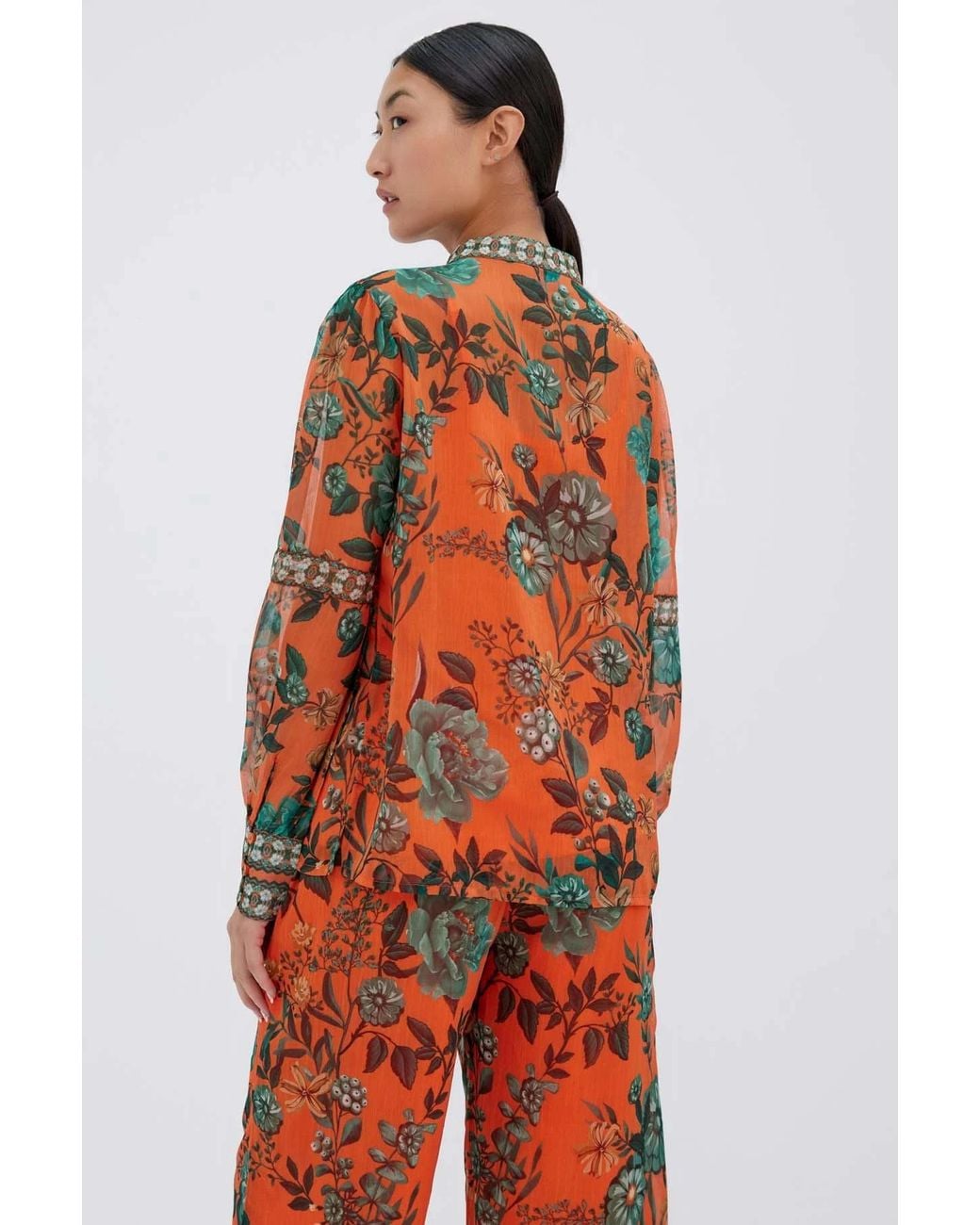 Raishma Orange Aspen Shirt