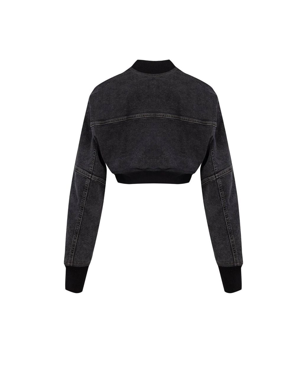 Pcfg Black Your Itch Bomber Denim Jacket