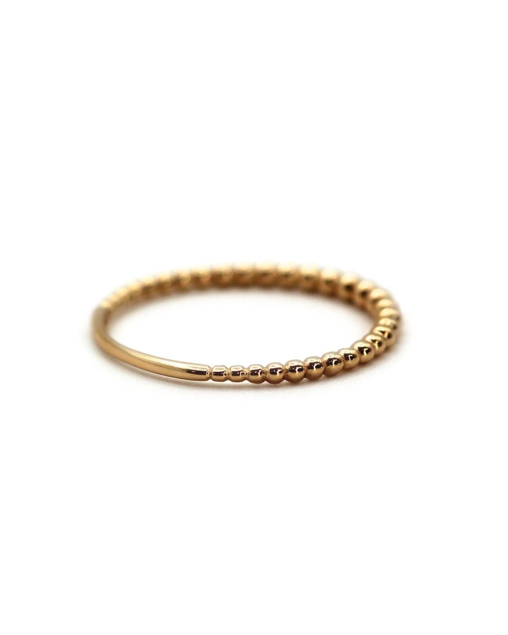 VicStoneNYC Fine Jewelry Metallic Soft Gradation Ball Ring