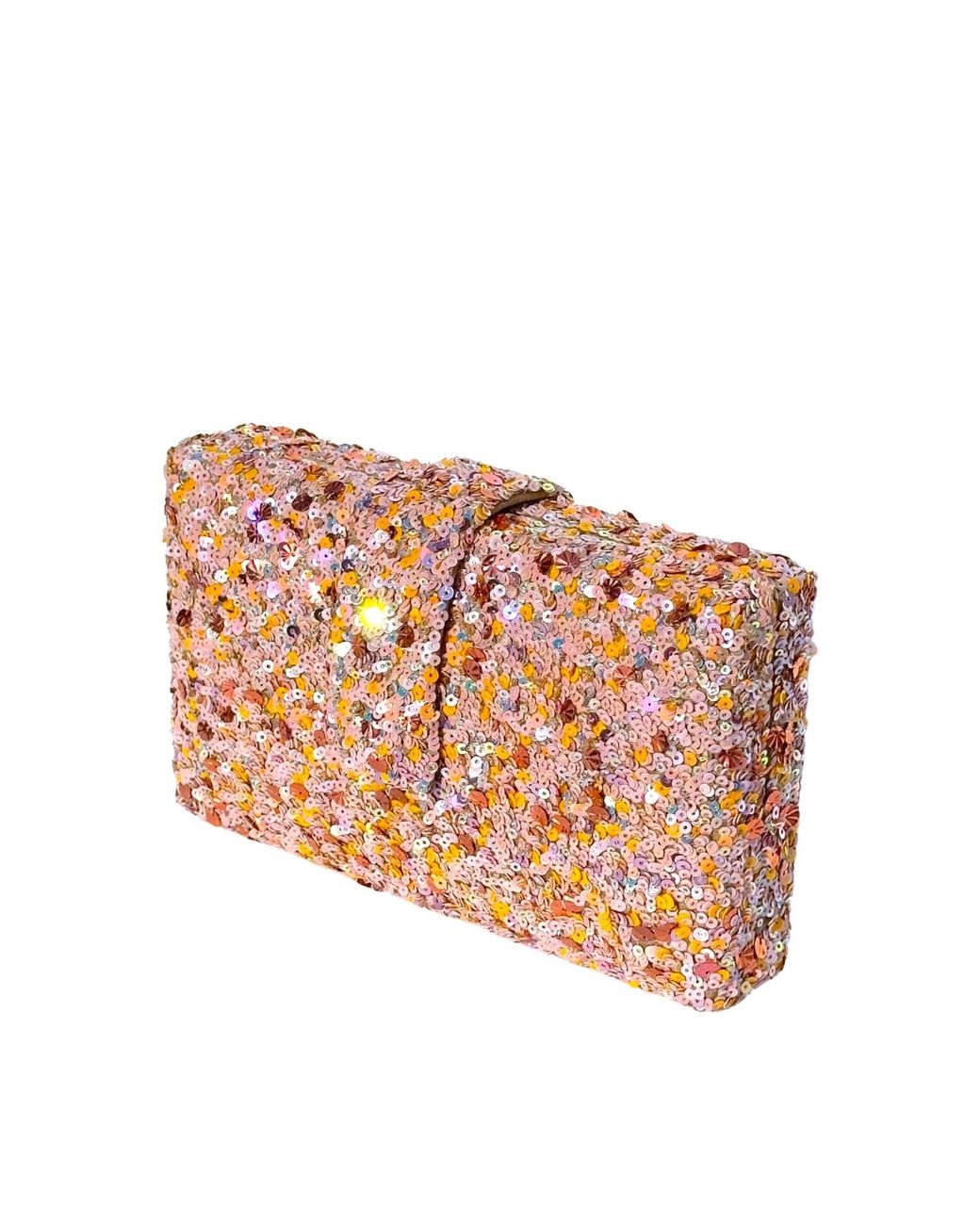Simitri Pink Bellini Kitsch Clutch