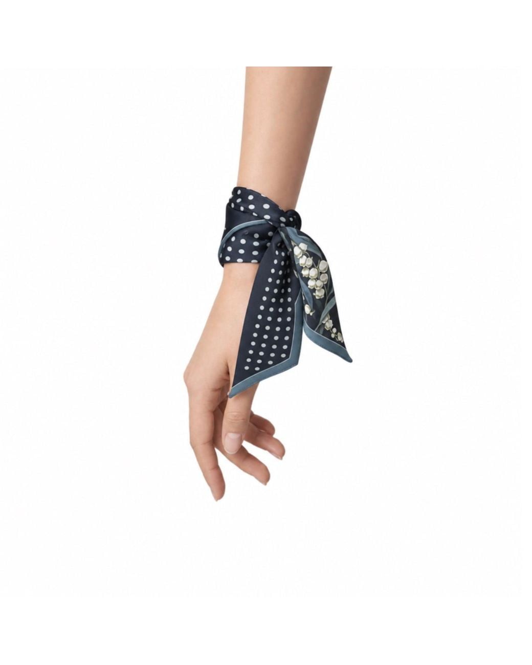 Silk&Soul Blue Lily Of The Valley Twilly
