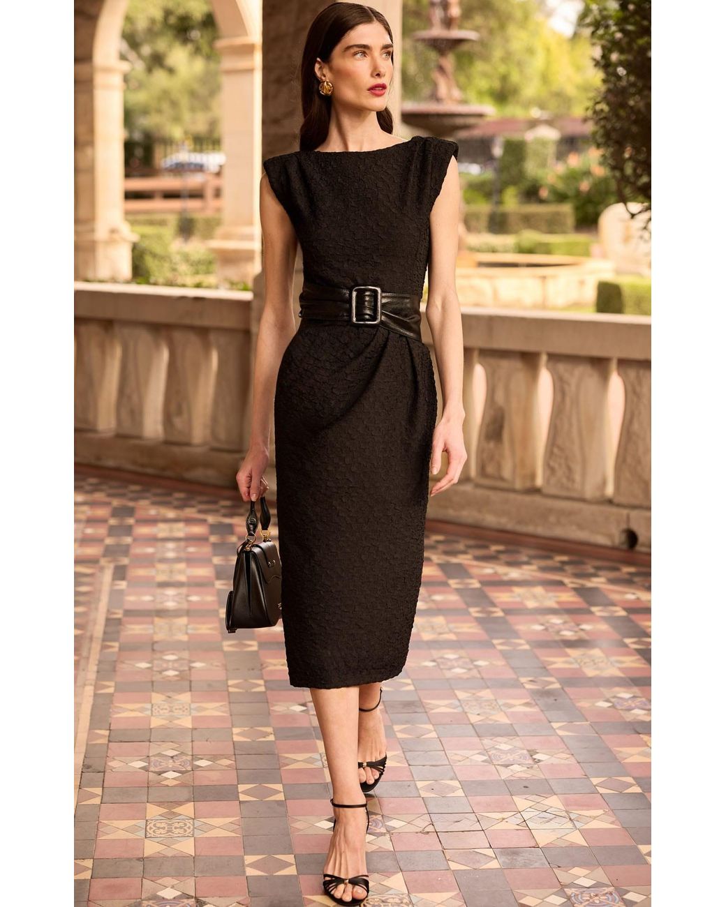 SACHA DRAKE Black Sofia Dress