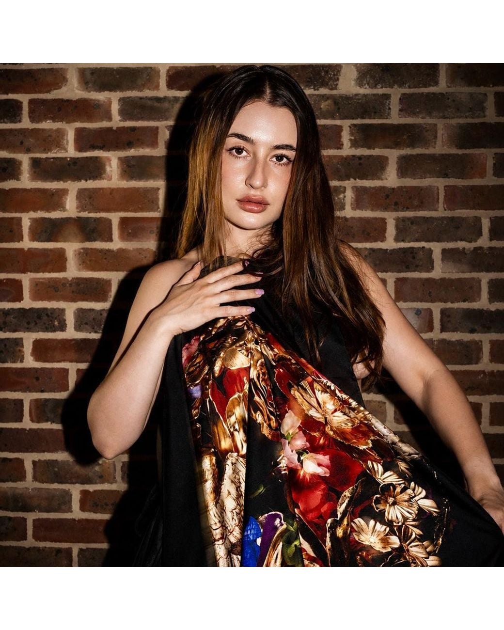 Garyjamesmcqueen Black The Vanitas Foulard