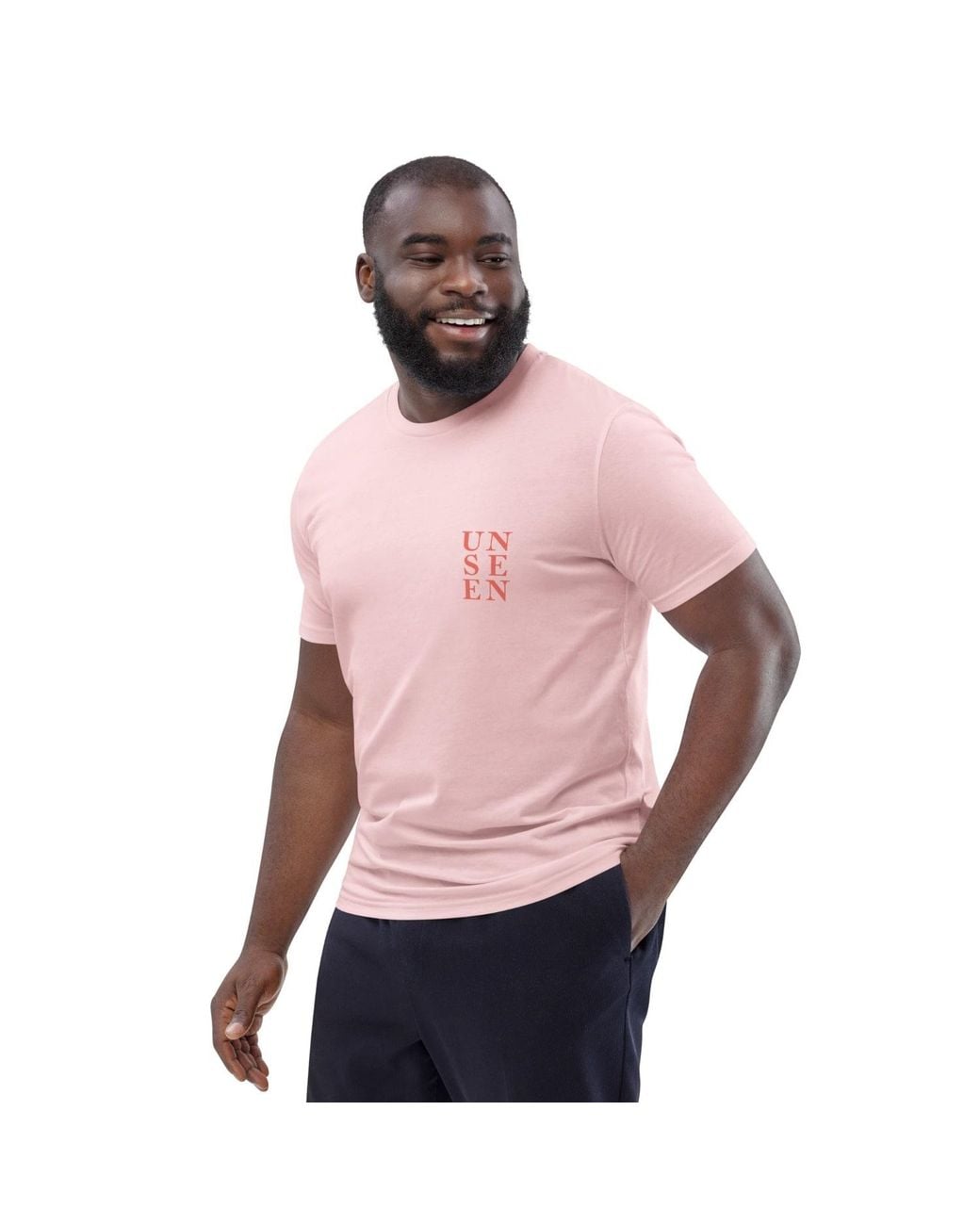 Anchor and Crew Pink Cotton Eighteen Unseen Editions Organic Cotton T-Shirt