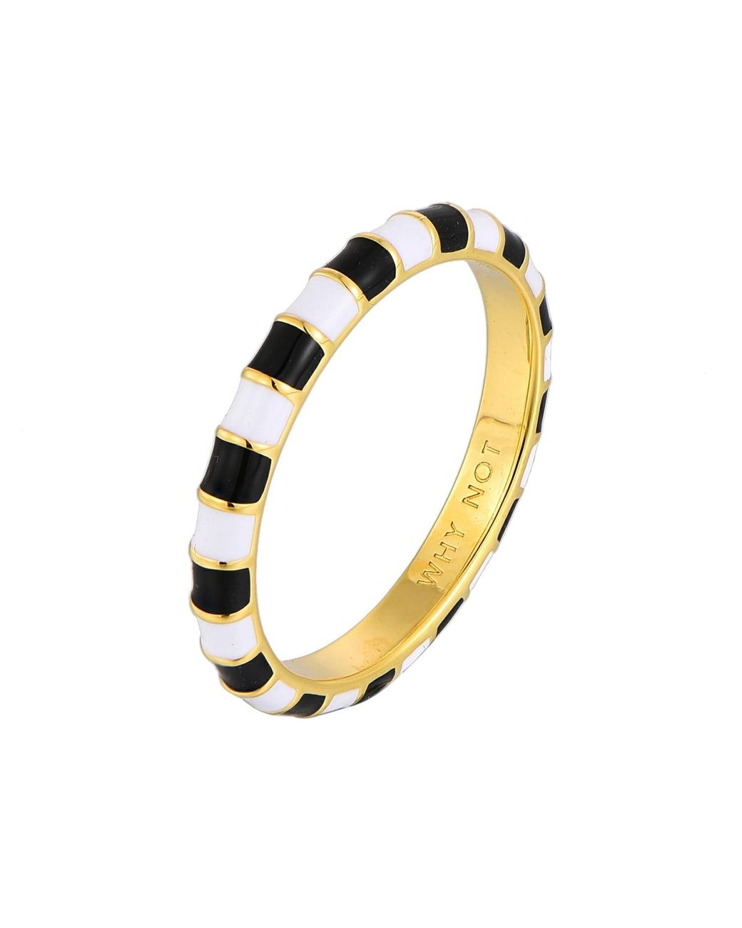 Pinnole Metallic Thin Ring
