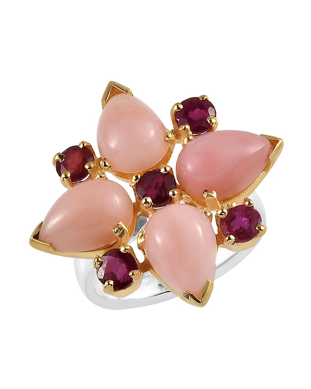 Emma Chapman Jewels Multicolor Opal Ruby Ring