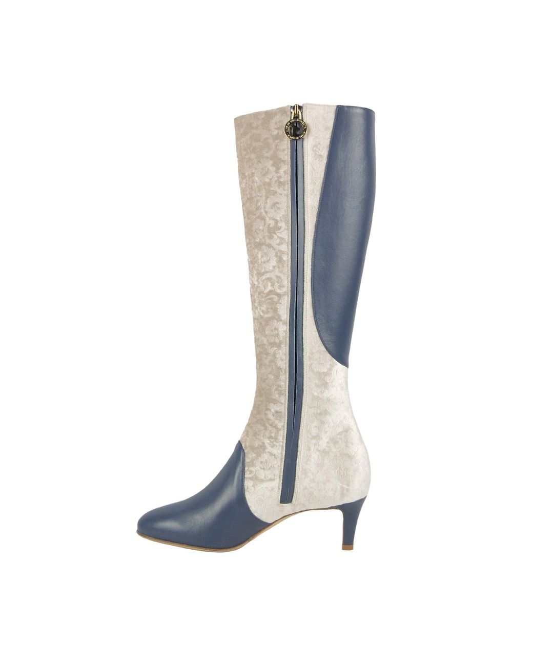 Moon D'elle Brown Calante Knee High Boots
