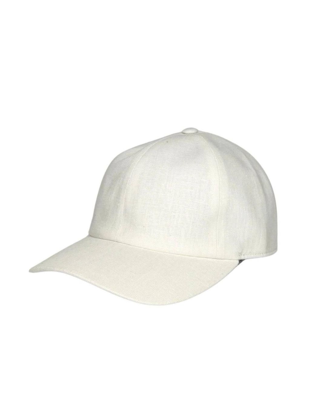 Cachemio Natural Minimalist Linen Baseball Cap