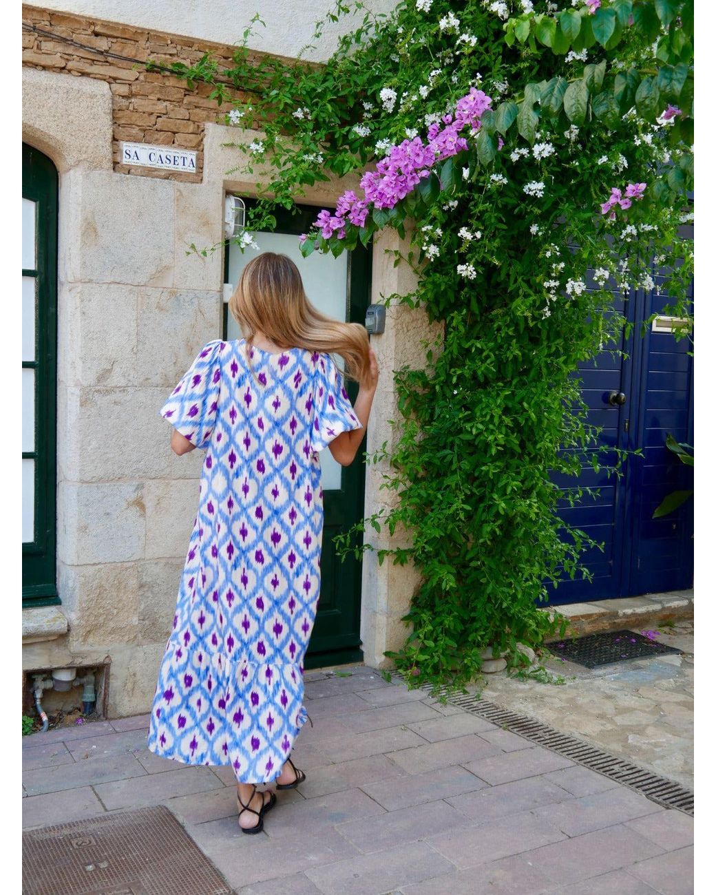 Mind Traveler Blue Mica Dress