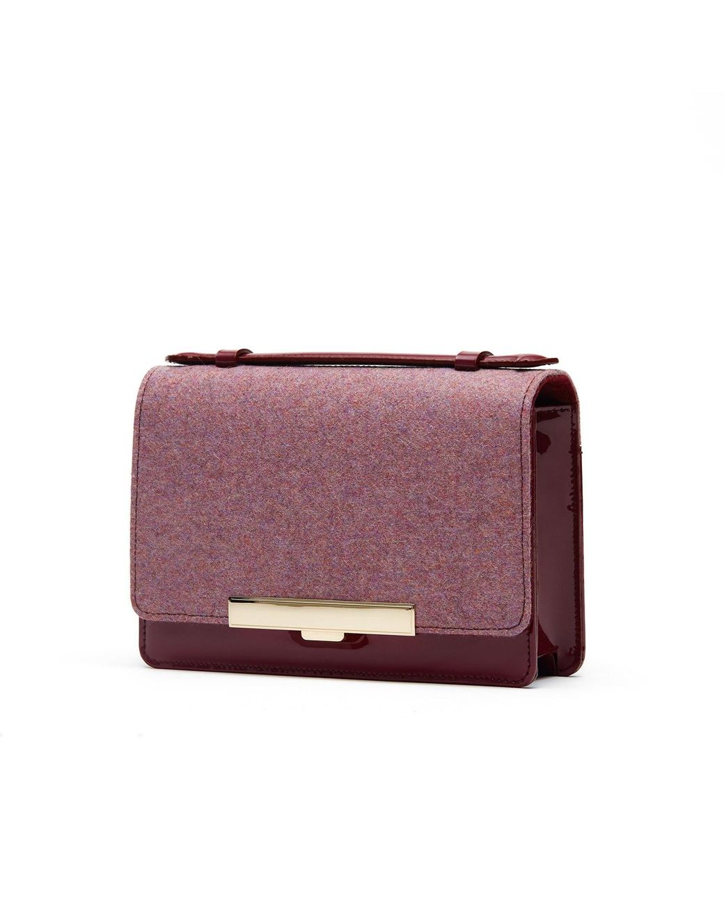 Danni Ro Purple Dr. Clutch- Compact Purse