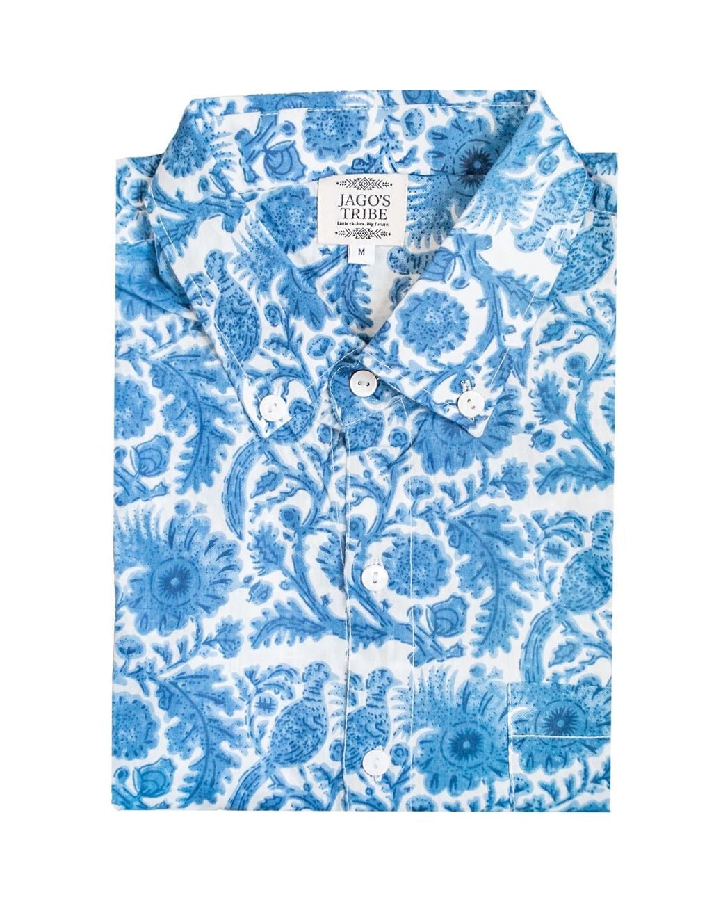 Jago's Tribe Blue Game Shirt for men