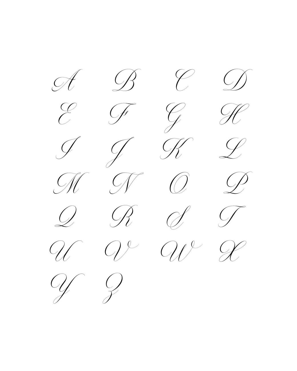 SET & STONES Metallic Alice Initial Necklace