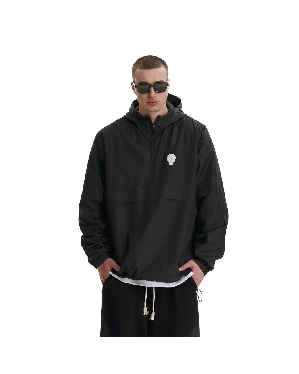 mysimplicated Black Pop Cola Windbreaker for men