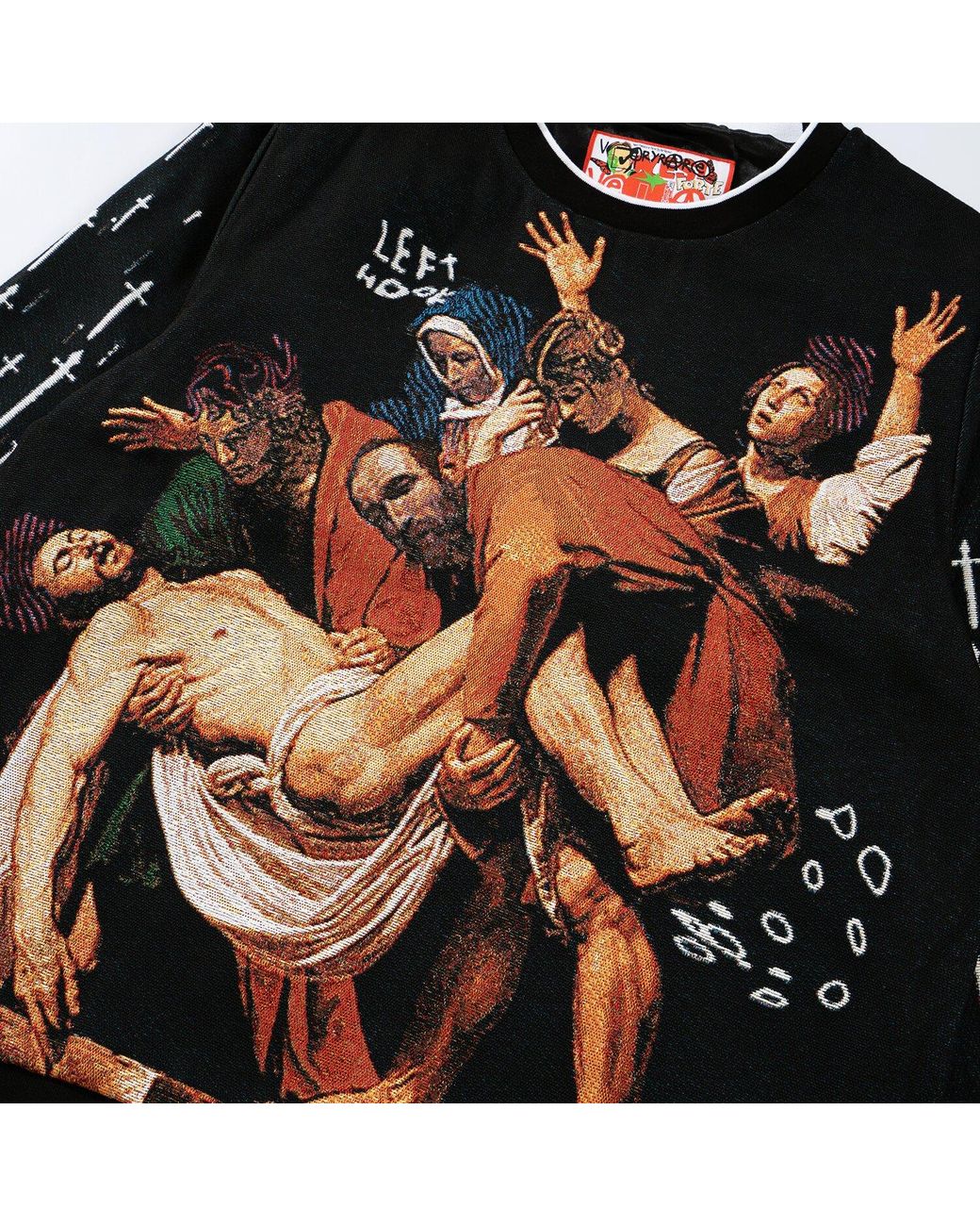 VERYRARE Black Entombment Crewneck for men