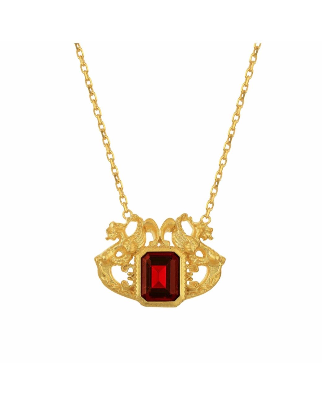 Stefan Tiron Metallic Lancelot Necklace